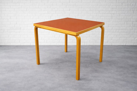 Artek pöytä punainen linoleum